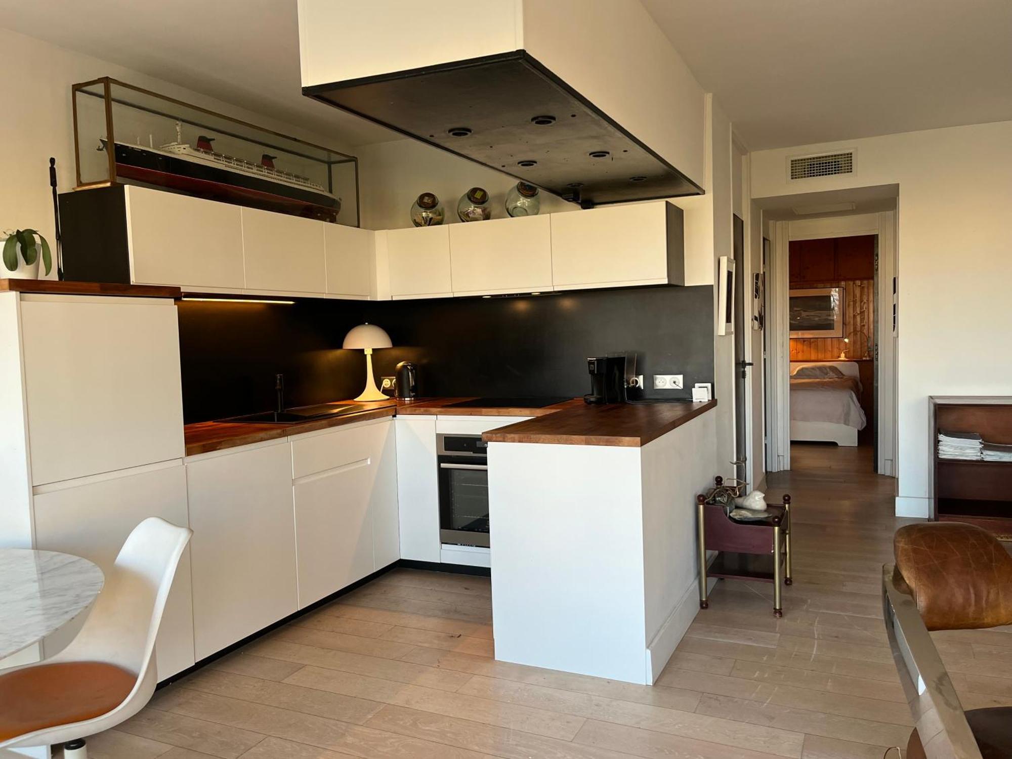 T3 Vue Port 200M De La Plage 2 Chambres Avec Garage Карнон-Плаж Экстерьер фото