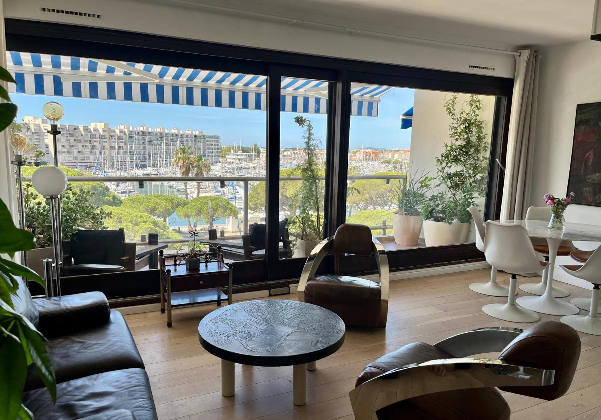 T3 Vue Port 200M De La Plage 2 Chambres Avec Garage Карнон-Плаж Экстерьер фото